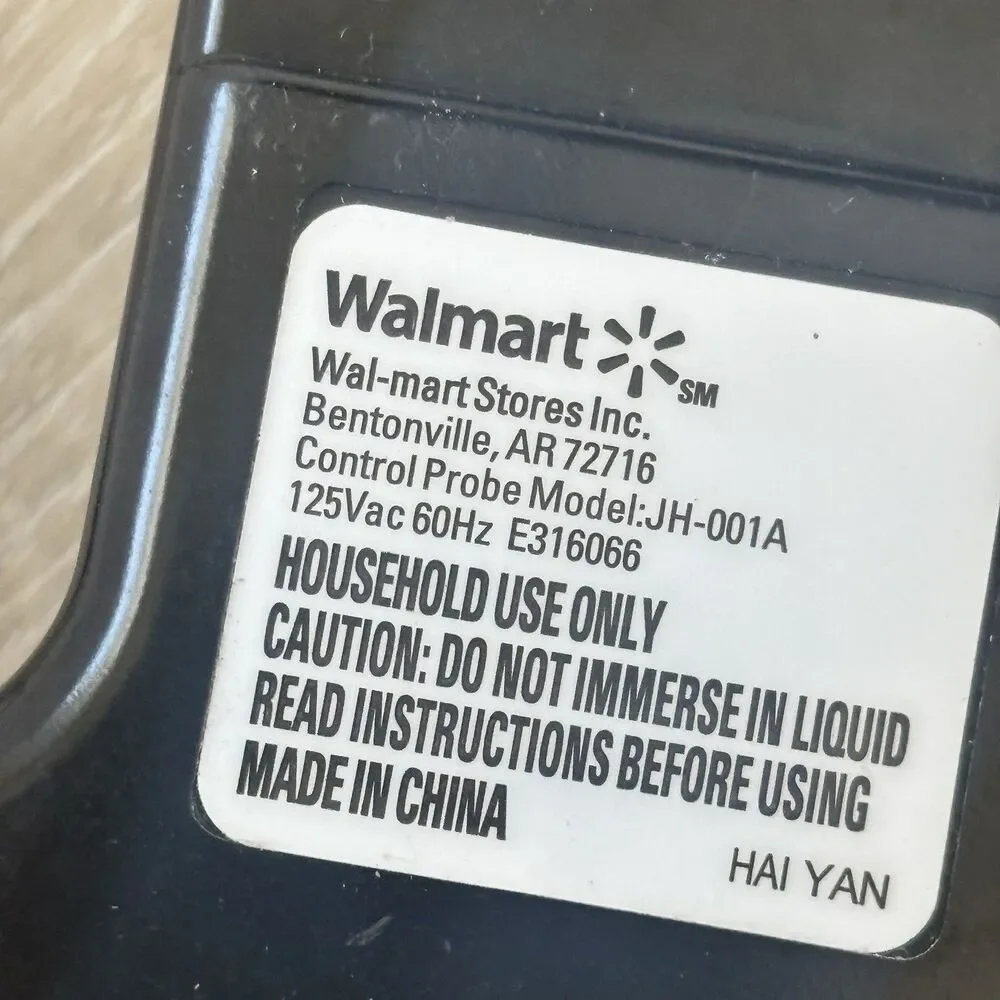 Walmart Electric Skillet Griddle Temp Control Cord Probe JH-001A Replacement